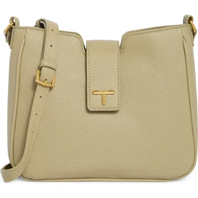 Tahari Flap Crossbody Bag In Green