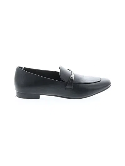 Pre-owned Tahari Flats In Black