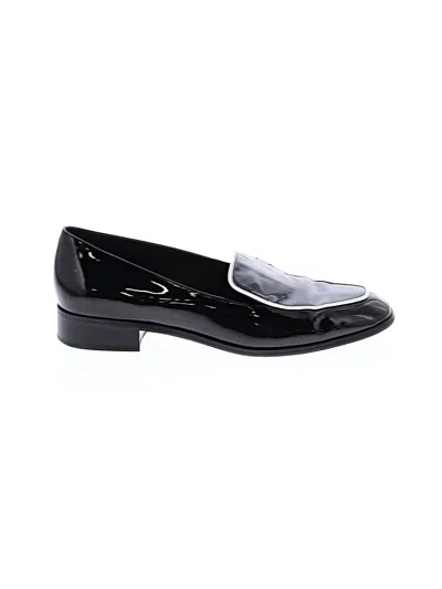 Pre-owned Tahari Flats In Black