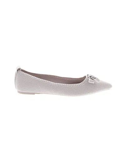 Pre-owned Tahari Flats In Gray