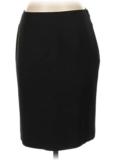 Pre-owned Tahari Formal Skirt In Black