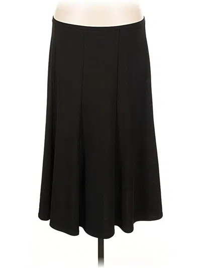 Pre-owned Tahari Formal Skirt In Black