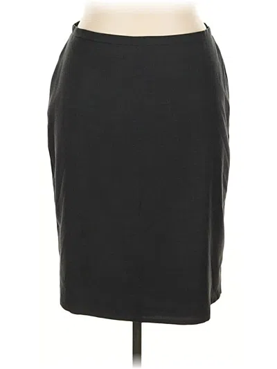 Pre-owned Tahari Formal Skirt In Black