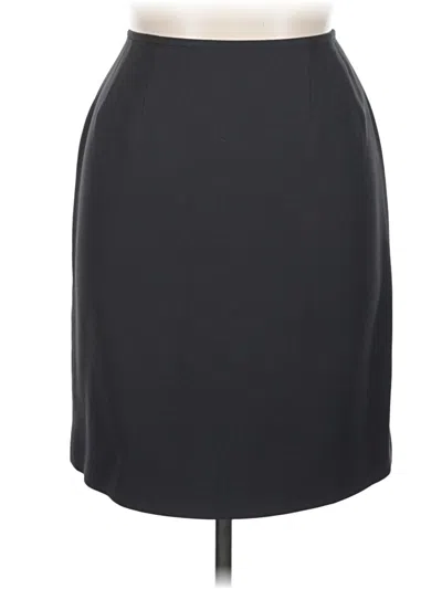 Pre-owned Tahari Formal Skirt In Black