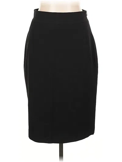 Pre-owned Tahari Formal Skirt In Black