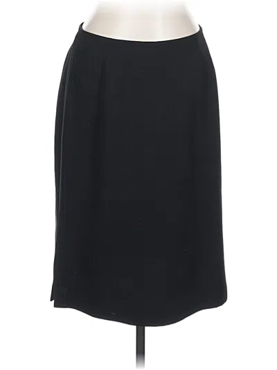 Pre-owned Tahari Formal Skirt In Black