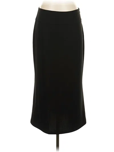 Pre-owned Tahari Formal Skirt In Black