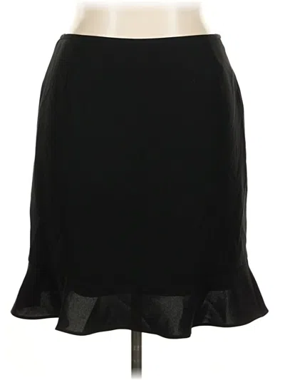 Pre-owned Tahari Formal Skirt In Black