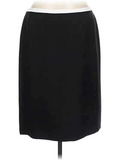 Pre-owned Tahari Formal Skirt In Black