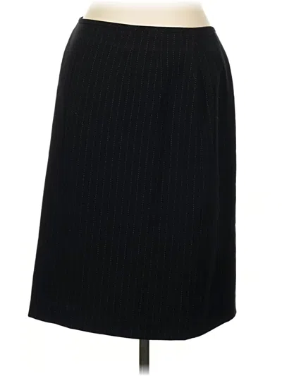 Pre-owned Tahari Formal Skirt In Black