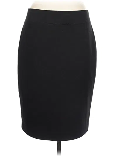 Pre-owned Tahari Formal Skirt In Black