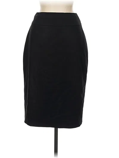 Pre-owned Tahari Formal Skirt In Black