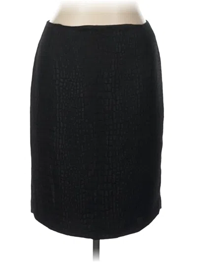 Pre-owned Tahari Formal Skirt In Black