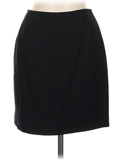 Pre-owned Tahari Formal Skirt In Black