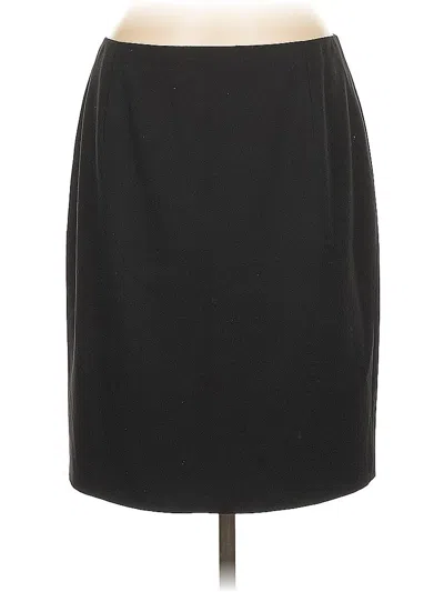 Pre-owned Tahari Formal Skirt In Black