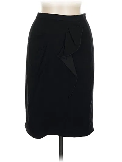 Pre-owned Tahari Formal Skirt In Black