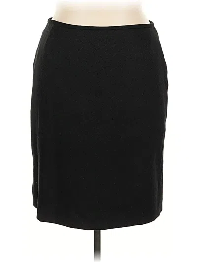 Pre-owned Tahari Formal Skirt In Black