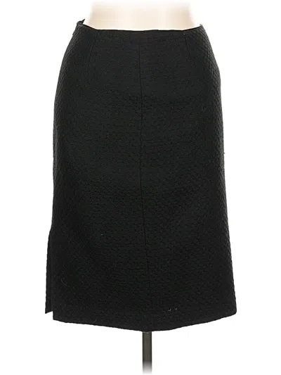 Pre-owned Tahari Formal Skirt In Black
