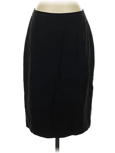 Pre-owned Tahari Formal Skirt In Black