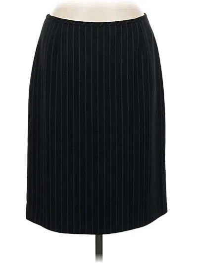 Pre-owned Tahari Formal Skirt In Black