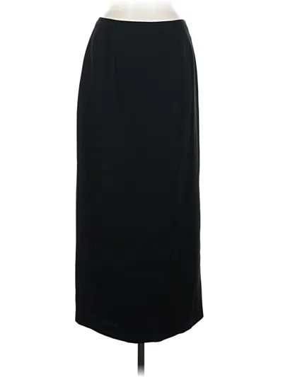 Pre-owned Tahari Formal Skirt In Black