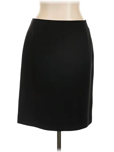 Pre-owned Tahari Formal Skirt In Black