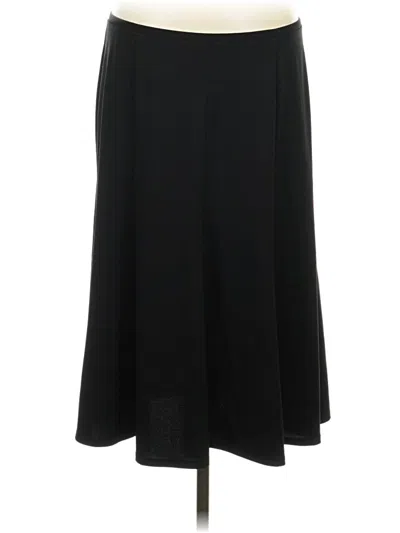 Pre-owned Tahari Formal Skirt In Black