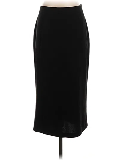Pre-owned Tahari Formal Skirt In Black