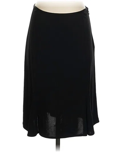 Pre-owned Tahari Formal Skirt In Black