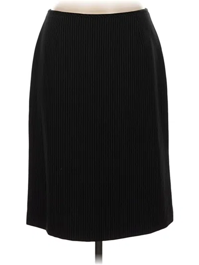Pre-owned Tahari Formal Skirt In Black