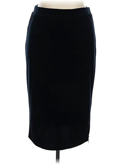 Pre-owned Tahari Formal Skirt In Black