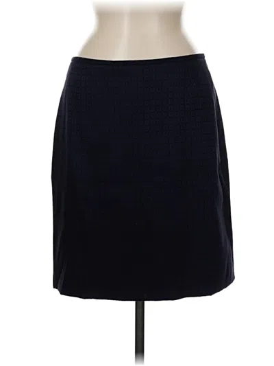 Pre-owned Tahari Formal Skirt In Blue