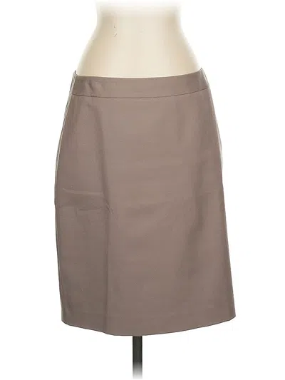 Pre-owned Tahari Formal Skirt In Brown