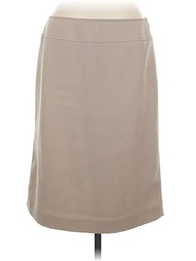 Pre-owned Tahari Formal Skirt In Brown