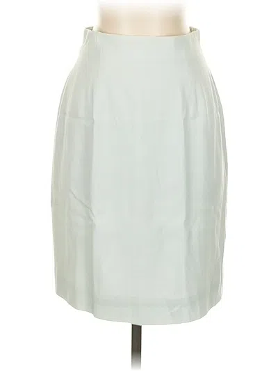Pre-owned Tahari Formal Skirt In Gray