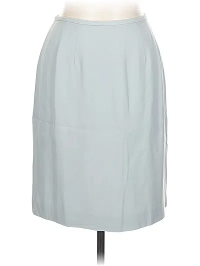 Pre-owned Tahari Formal Skirt In Gray