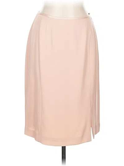 Pre-owned Tahari Formal Skirt In Tan
