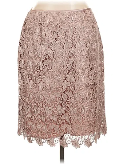 Pre-owned Tahari Formal Skirt In Tan