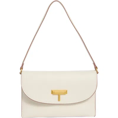 Tahari Harlan Faux Leather Shoulder Bag In Red