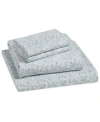 Tahari Home Flora 100 Cotton Flannel Sheet Sets In Gray