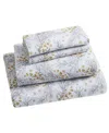 Tahari Home Pine 100% Cotton Flannel 4-pc. Sheet Set, Full In Gold