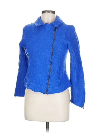 Pre-owned Tahari Jacket In Blue