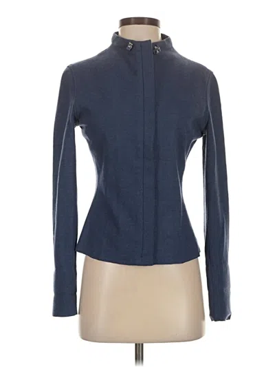 Pre-owned Tahari Jacket In Blue