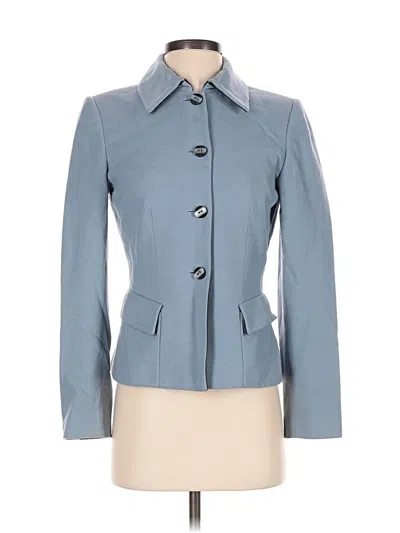 Pre-owned Tahari Jacket In Blue
