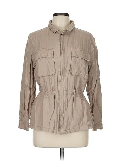 Pre-owned Tahari Jacket In Brown