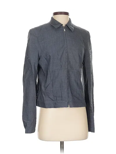 Pre-owned Tahari Jacket In Gray