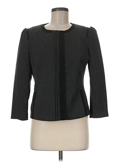 Pre-owned Tahari Jacket In Gray