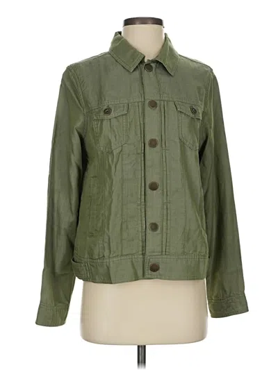 Pre-owned Tahari Jacket In Green