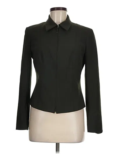Pre-owned Tahari Jacket In Green
