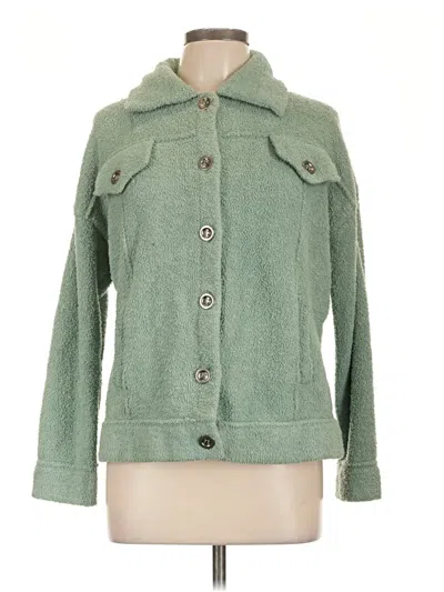 Pre-owned Tahari Jacket In Green
